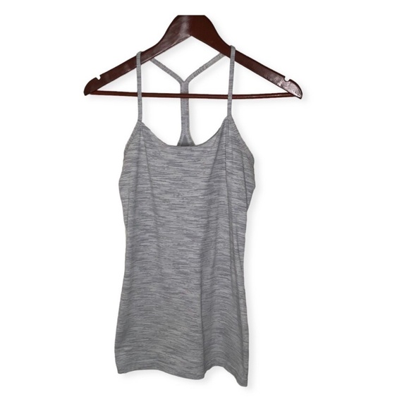 Lululemon Power Pose Tank in Wee Are From Space Nimbus Battleship Size 6. - Picture 1 of 8